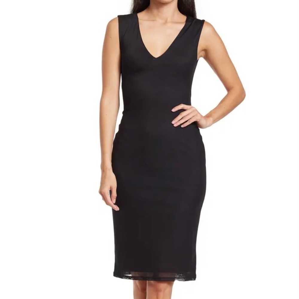 Ariana Black Lined Dress - Size XS